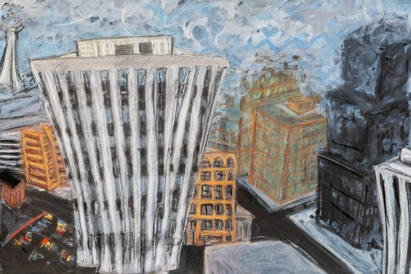 Drawing of Toronto city